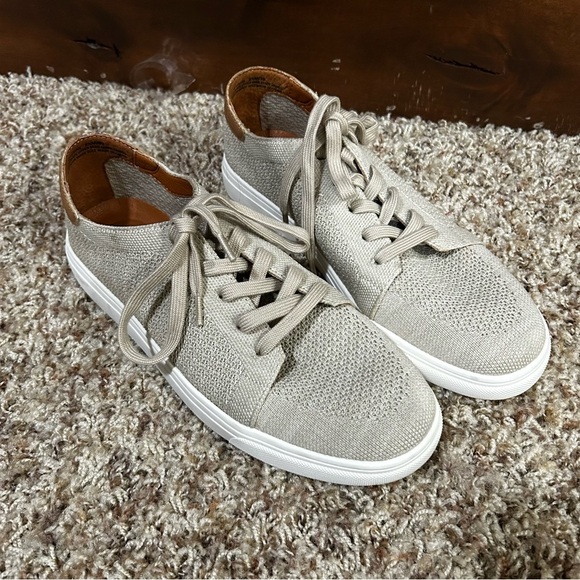 Lucky Brand Leigan Knit Lace-Up Sneakers size 8.5 - Picture 1 of 6